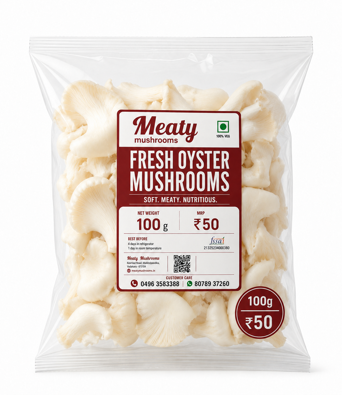 Fresh Oyster Mushroom