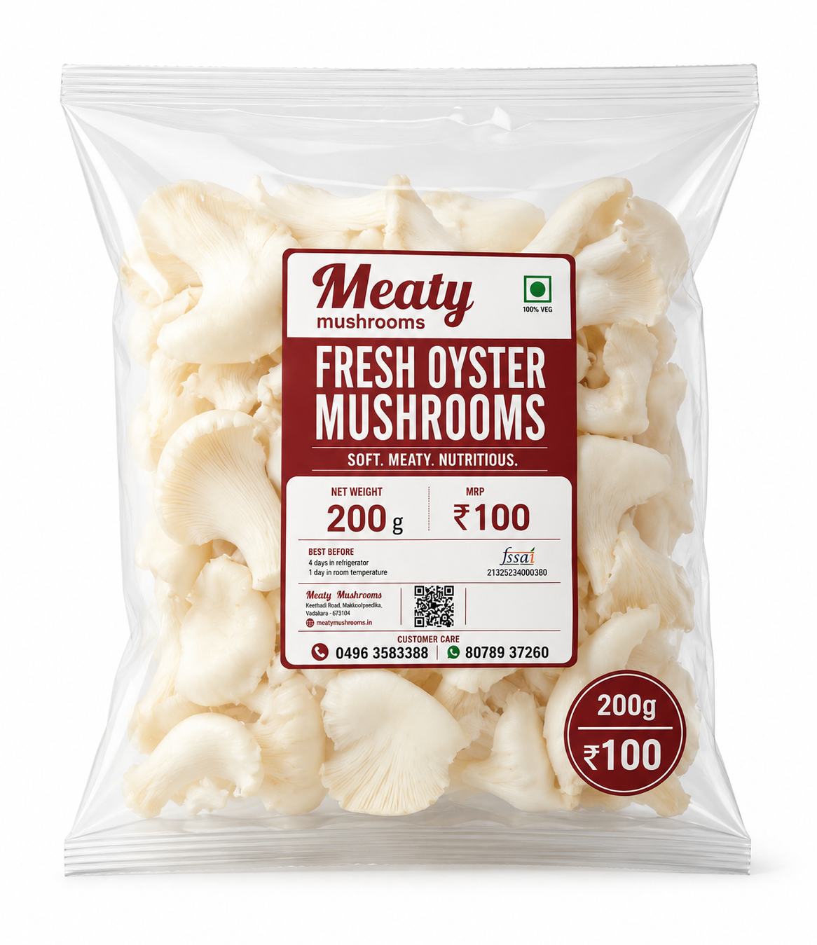 Fresh Oyster Mushroom